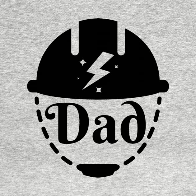 Dad Construction Helmet by Inspire-4-Me